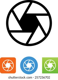 Camera shutter icon