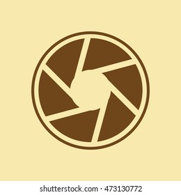 Camera Shutter Icon.