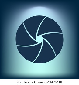 Camera shutter icon