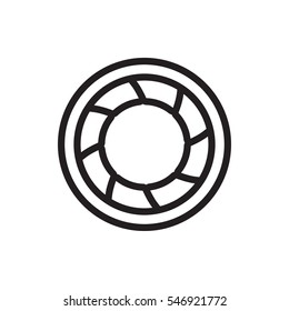 camera shutter icon illustration isolated vector sign symbol