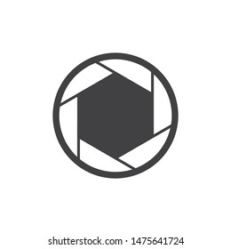 camera shutter icon vector illlustration design