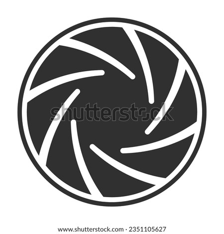Camera shutter Silhouette Vector, Photography Silhouette, Camera shutter Icon, Camera shutter Vector, Photography Icon, World Photography, World Photography Day, Photographer Logo, Photographer vector