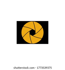 Camera shutter symbol for eps 10