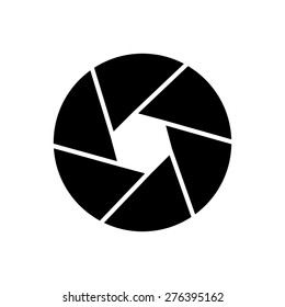 Camera Shutter symbol icon vector illustration eps10 on white background