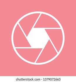 Camera shutter vector