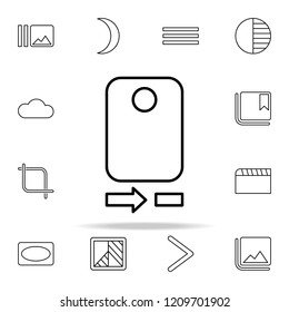 Camera sign icon. Image icons universal set for web and mobile