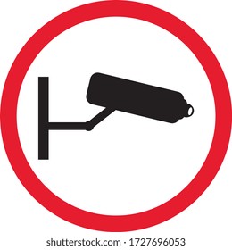 Camera sign, symbol, Vector illustration