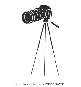 Camera Silhouette Vector, Photography Silhouette, Camera Icon, Camera Vector, Photography Icon, World Photography, World Photography Day, Photographer Logo, Photographer vector