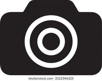 Camera Silhouette Vector Photography Silhouette Camera Icon