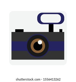 Camera simple illustration clip art vector