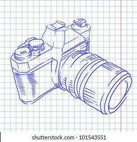 camera sketch