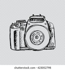  Camera in sketchy style