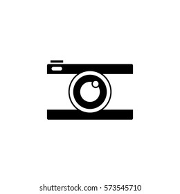 Camera solid icon, travel & tourism, photo and shoot, a linear pattern on a white background, eps 10.