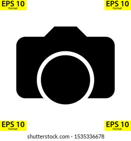 Camera solid logo style is a simple logo, compatible for any company.