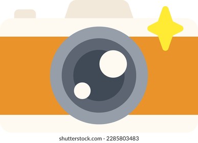 Camera Sparkle Travel Trip Plan Take Photo Flat