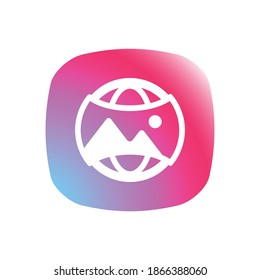 Camera Sphere - App Icon Button