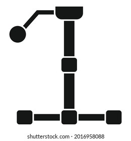 Camera stabilizer icon simple vector. Video gimbal. Photo studio stabilizer