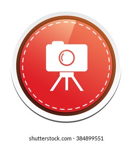 camera with stand icon