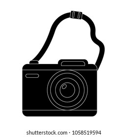 camera with strap icon