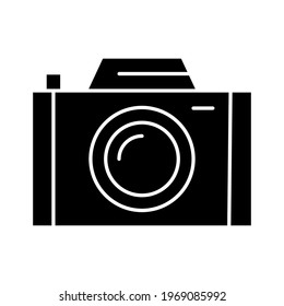 Camera, summer, photo Icon vector image. Can be used for Summer and Holidays. Suitable for mobile apps, web apps and print media.