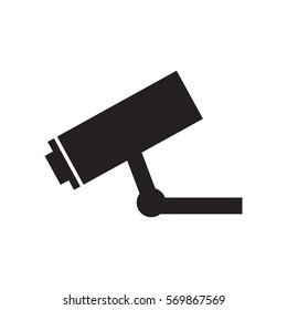 camera surveillance security vigilance pictogram vector illustration eps 10