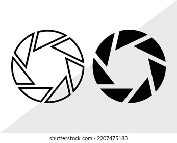 Ilustración de vectores de SVG de cámara