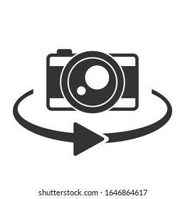 Camera switch icon, Professional, pixel perfect icons optimized for both large and small resolutions.