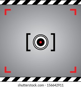 Camera symbol in framework 