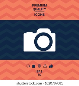 Camera symbol icon