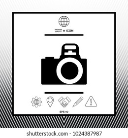 Camera symbol icon