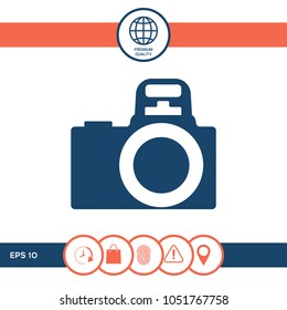 Camera symbol icon