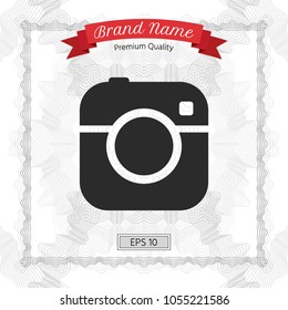 Camera symbol icon