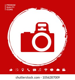 Camera symbol icon
