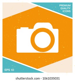 Camera symbol icon
