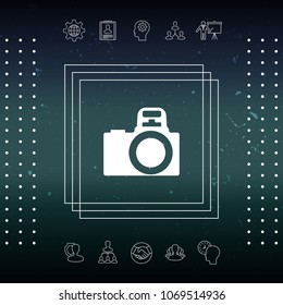 Camera symbol icon