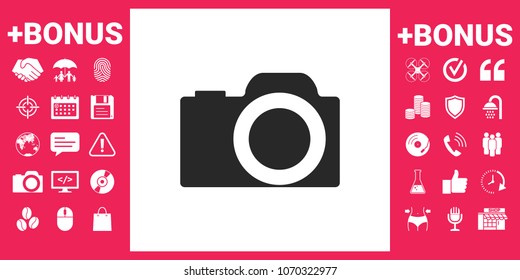 Camera symbol icon