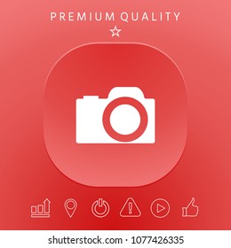 Camera symbol icon