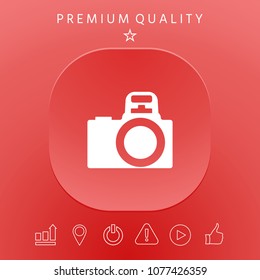 Camera symbol icon