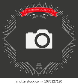 Camera symbol icon