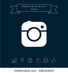 Camera symbol icon