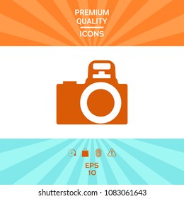Camera symbol icon
