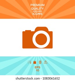 Camera symbol icon