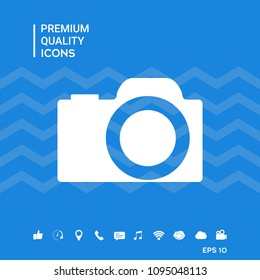 Camera symbol icon