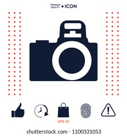 Camera symbol icon