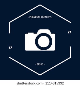 Camera symbol icon