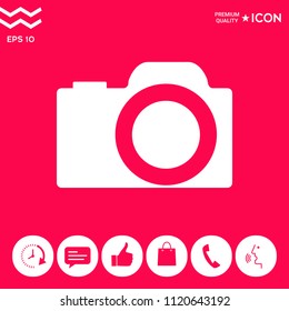 Camera symbol icon