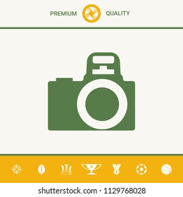 Camera symbol icon