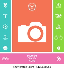 Camera symbol icon