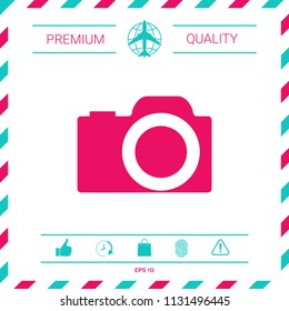 Camera symbol icon