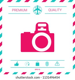 Camera symbol icon